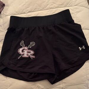 Under Armour Women's Black Lacrosse Shorts